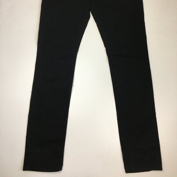 HUDSON Black COLLIN Flap 5 Pocket Logo Hardware Skinny Jeans - Picture 7 of 11